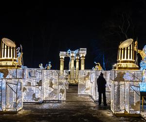 Królewski Ogród Światła - zobacz zdjęcia klimatycznych iluminacji w Warszawie