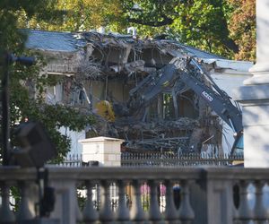 Szok! Biały Dom częściowo zburzony. Już wiadomo, co się stało