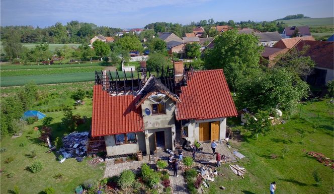 Opolskie: Pożar strawił ich dom w chwilę! Budowali go 10 lat