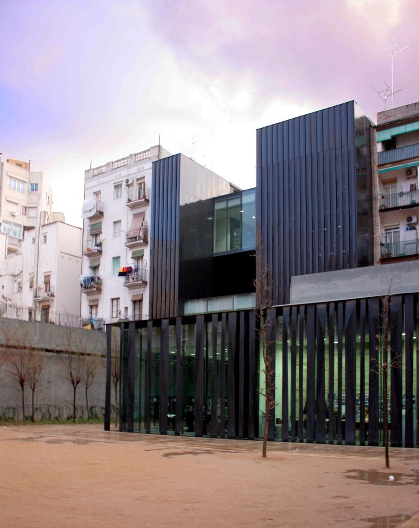 library of Sant Antoni. RCR Arquitectes.