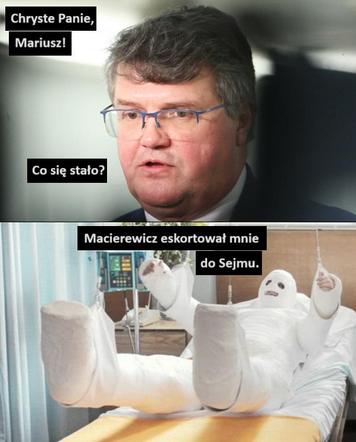 Bitwa pod Sejmem. Macierewicz szarpie się z Kamińskim