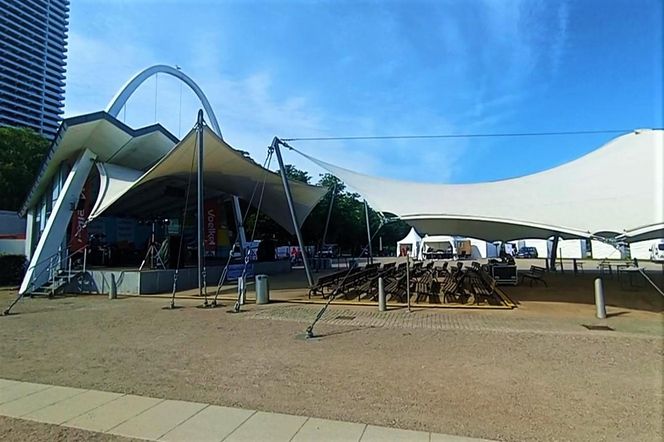 Amfiteatr w Travemünde przypomina Teatr Letni w Szczecinie