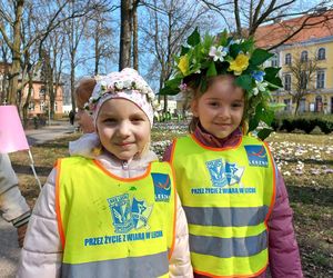 W Parku Kościuszki w Lesznie powitano wiosnę