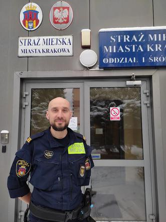 Karol Pochylski, strażnik miejski uratował turystę w Tatrach
