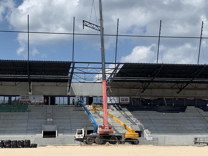 Stadion Miejski w Katowicach jest na ukończeniu. Najnowsze zdjęcia z czerwca