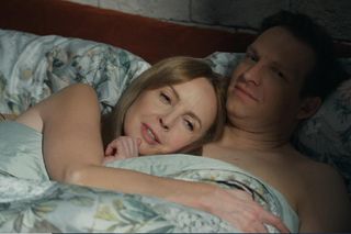 Barwy szczęścia, odcinek 3200. Agnieszka (Katarzyna Tlałka), Łukasz (Michał Rolnicki)