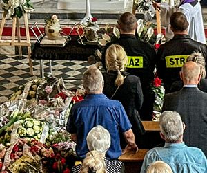 Ostatnia droga Ireny i Tadeusza. Cała wieś płakała na pogrzebie