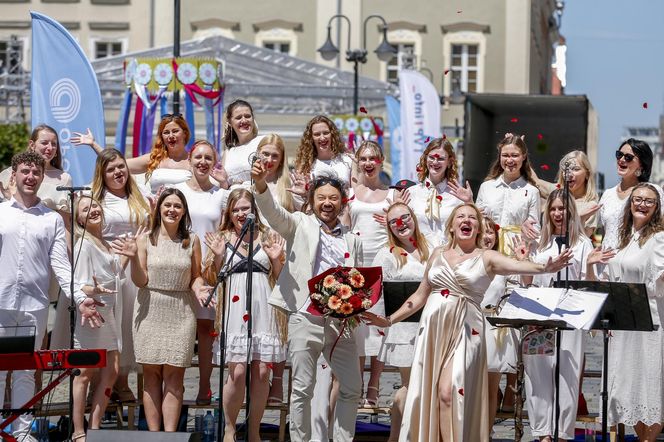 W opolskiej Alei Gwiazd odsłonięto kolejne tablice.