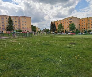 Pół boiska w Kielcach