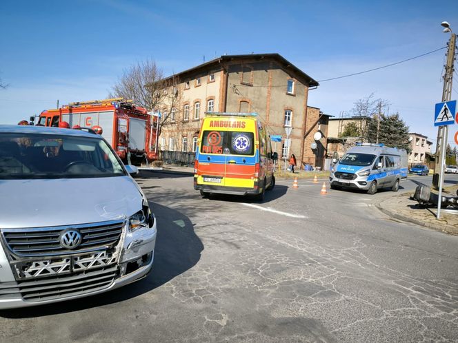 Wypadek na Święciechowskiej w Lesznie 