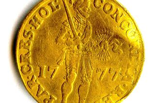 Złoty dukat znaleziony w Kamieniu Pomorskim