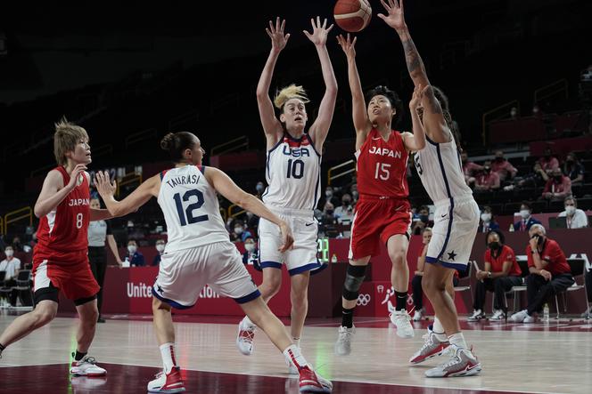 Finałowy mecz koszykarek USA - Japonia