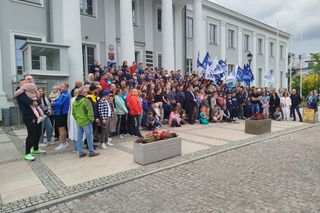 Społeczność sportowców i kibiców rugby z Siedlec uczciła największy z dotychczasowych sukcesów w historii klubu