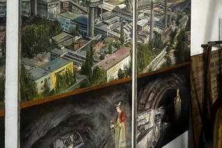 W katowickim kościele powstał grób pański stylizowany na podziemne wyrobisko