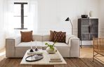 Salon w stylu modern farmhouse