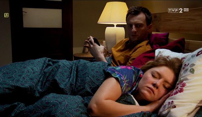 M jak miłość odc. 1448. Ula (Iga Krefft), Bartek (Arkadiusz Smoleński)