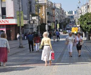 Złota polska jesień w Kielcach. Pogoda dopisuje spacerującym