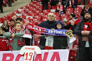 Kibice na meczu Polska - Estonia. Zdjęcia z trybun [21.03.2024]