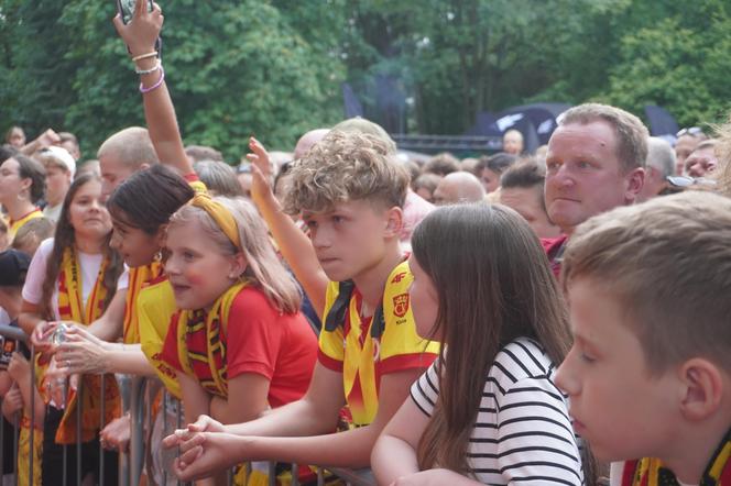 Prezentacja Korony Kielce w Parku Miejskim. 17 lipca 2024