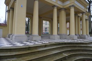 Pawilon Włoski w Ogrodzie Branikich po remoncie