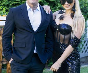 Dawid Narożny z żoną Joanną