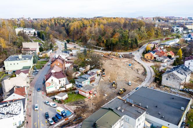 Budowa wiaduktu Starachowice Zachodnie - Listopad 2023