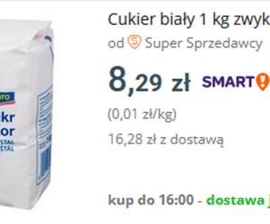 Brakuje cukru w sklepach. Polacy kupują go na Allegro