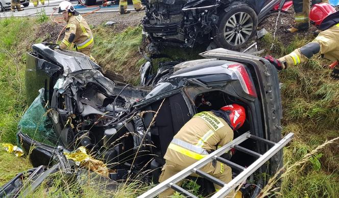 Tragiczny wypadek w Wierzchosławicach na DK 5