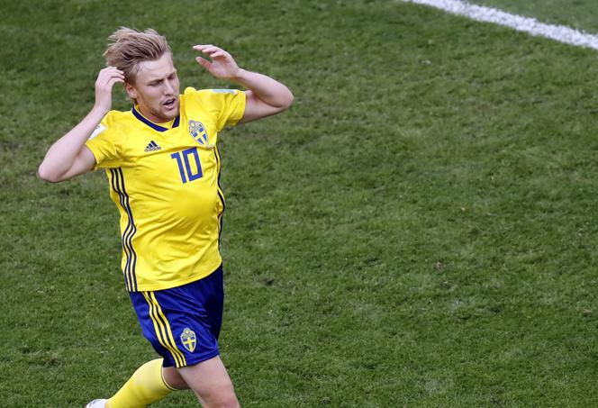 Grupa F: Mecz Meksyk-Szwecja. Emil Forsberg