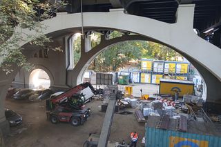 Remont mostu Poniatowskiego w Warszawie