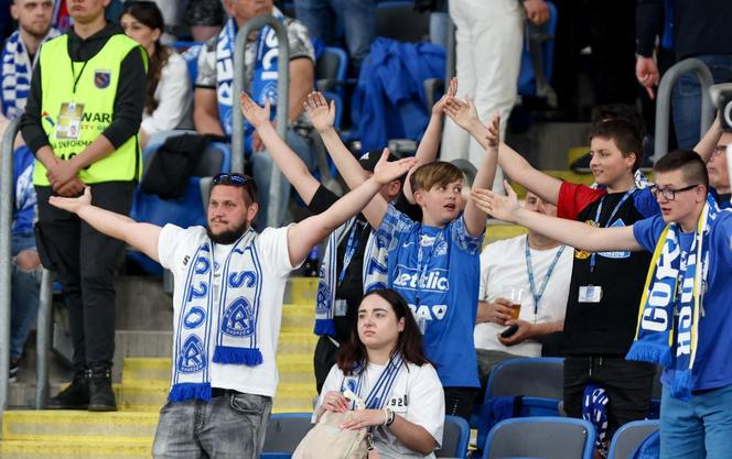 Ruch Chorzów kontra Lech Poznań na Stadionie Śląskim w Chorzowie