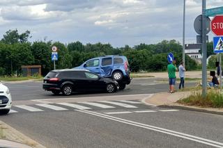 Wypadek ul. Kuronia w Białymstoku