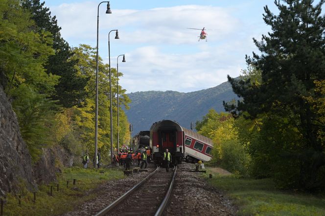 Zderzyły się dwa pociągi ekspresowe na Słowacji