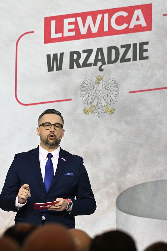  Konwencja rządowej Lewicy w Hotelu Belotto w Warszawie
