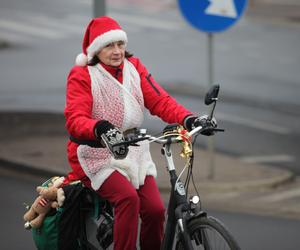 Mikołajowa Masa Rowerowa w Gorzowie