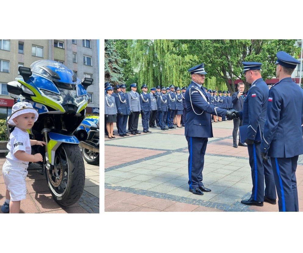 Awanse policjantów, medale oraz atrakcje dla widzów. Święto policji odbyło się w nietypowym miejscu