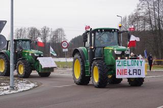 Protest rolników w Podlaskiem. Ciągniki blokują drogi w całym województwie! 
