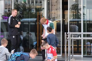 Piłkarze Legii Warszawa podczas meczu z Bačka Topola 24.10.2024.