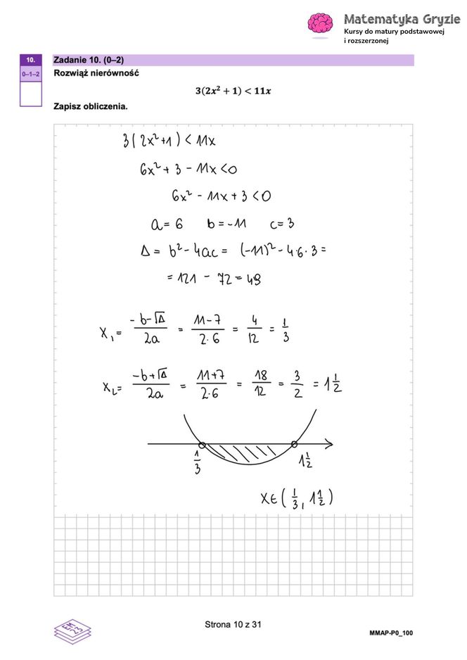 Matura 2025: matematyka 6.05.2025. Arkusze CKE i odpowiedzi. Poziom podstawowy 1 i 2 część [Formuła 2023]