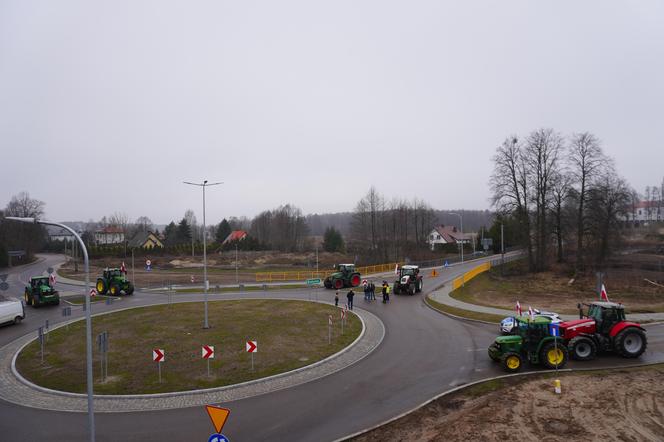 Protest rolników wokół Białegostoku - 20 marca 2024