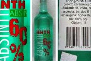Czeski alkohol skażony metanolem. Nie kupuj Absinthu, nie pij, bo umrzesz lub oślepniesz