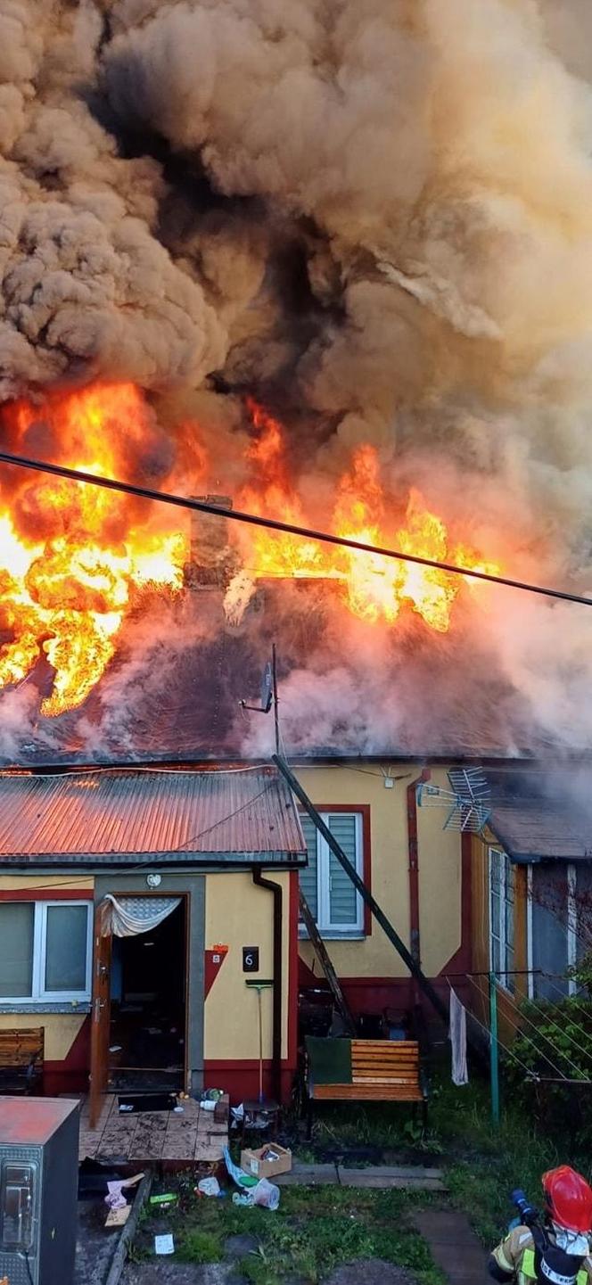 Pożar na Bugaju 19.05.2024