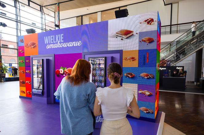 Automat z czekoladą Milka stanie w Złotych Tarasach