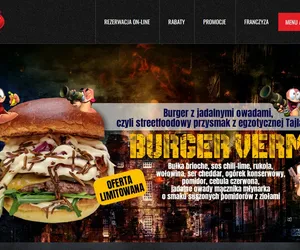 Pierwszy w Polsce burger z robakami! Cena zwala z nóg