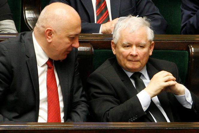 Joachim Brudziński i Jarosław Kaczyński