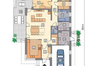 Projekt domu M240 i M240a Zamierzony