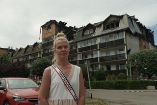 Pożar w Ząbkach zniszczył im życie. Wyszliśmy, jak staliśmy