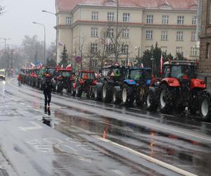 Protest rolników w Poznaniu 