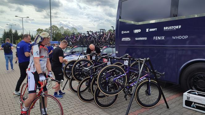80. Tour de Pologne. Start Etapu II z Leszna