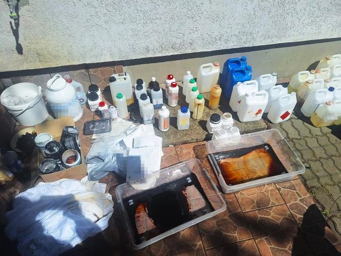 Kolejny cios w narkobiznes. Policja zlikwidowała tajne laboratorium pod Bydgoszczą!